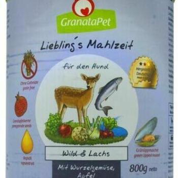 GranataPet Liebling´s Mahlzeit Wild & Lachs 6x800 g kép