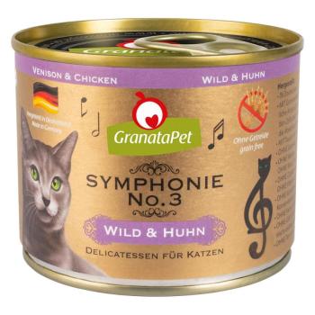 GranataPet Symphonie 24 x 200 g - Vad & csirke kép