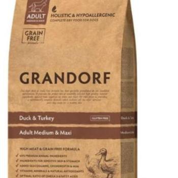 Grandorf Grain Free Adult Medium and Maxi duck & sweet potato 10 kg kép