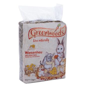 Greenwoods préri széna gazdaságos csomagban 3 kg - Gyermekláncfű 3 x 1 kg kép