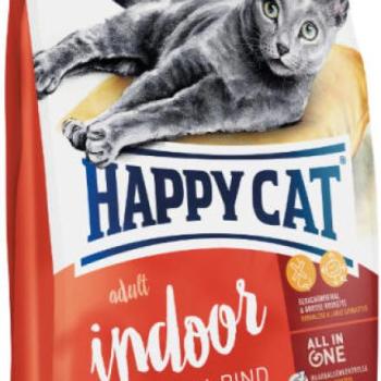 Happy Cat Adult Indoor beef 300 g kép