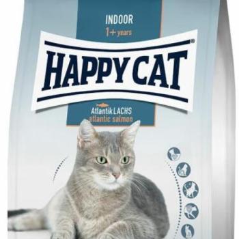 Happy Cat Adult Indoor salmon 4 kg kép