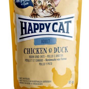 Happy Cat All Meat Adult alutasakos eledel - Csirke és kacsa 85 g kép