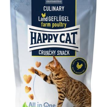 Happy Cat Culinary Crunchy Snack - baromfi 70 g kép