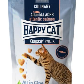 Happy Cat Culinary Crunchy Snack - lazac 70 g kép