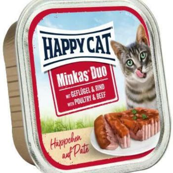 Happy Cat Minkas Duo poultry & beef 12x100 g kép