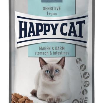 Happy Cat Sensitive Stomach & Intestines alutasakos eledel 85 g kép