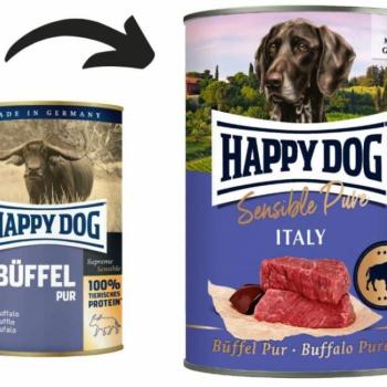 Happy Dog Italy Pur Buffalo 6x800 g kép