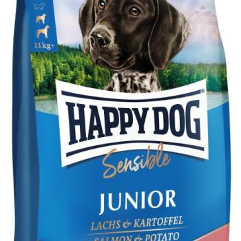 Happy Dog Sensible Junior Lachs & Kartoffel 1 kg kép