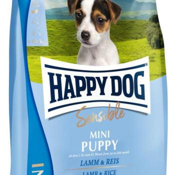 Happy Dog Sensible Mini Puppy Lamb & Rice 4 kg kép