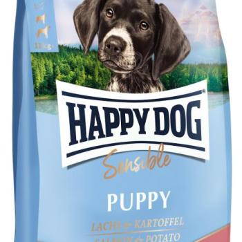 Happy Dog Sensible Puppy Lachs & Kartoffel 1 kg kép