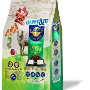 Happy&Fit Happy & Fit Superior Grain Free Hypoallergenic (lamb, sweet potato, herb) 10 kg kép