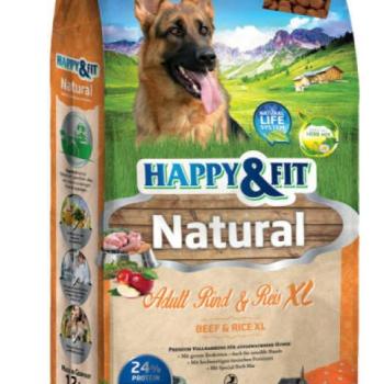 Happy&Fit Natural Adult Rind & Rice/Beef & Rice XL 12 kg kép