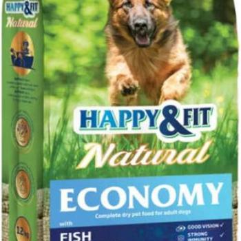 Happy&Fit Natural Economy Adult fish & vegetables 12 kg kép