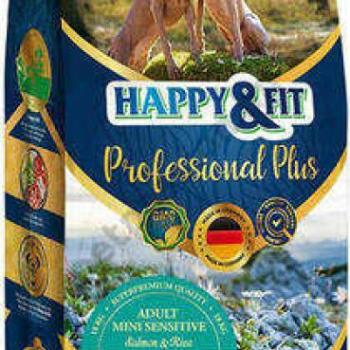 Happy&Fit Professional Plus Adult Mini Sensitive Salmon&Rice 18 kg kép