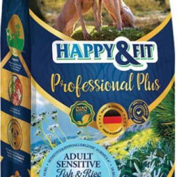 Happy&Fit Professional Plus Adult & Sensitive Fish & Rice 18 kg kép