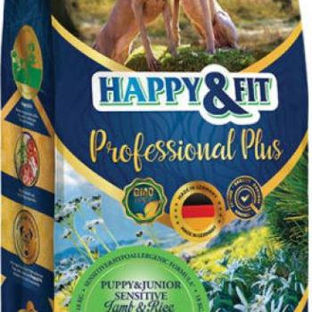 Happy&Fit Professional Plus Puppy&Junior Sensitive Lamb&Rice 18 kg kép