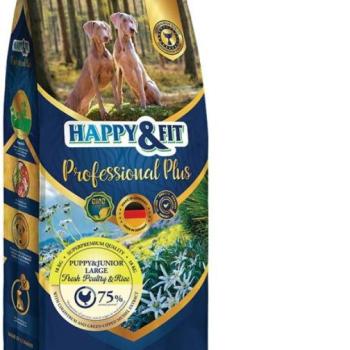 Happy&Fit Puppy & Junior Large Fresh Poultry & Rice 18 kg kép