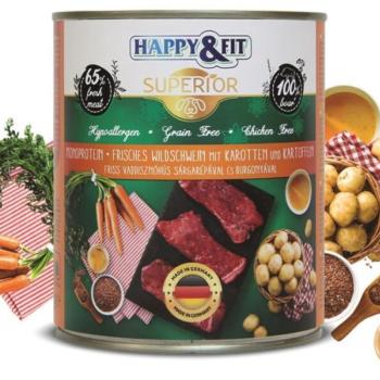 Happy&Fit Wild Pork with Beets & Potatoes 800 g kép