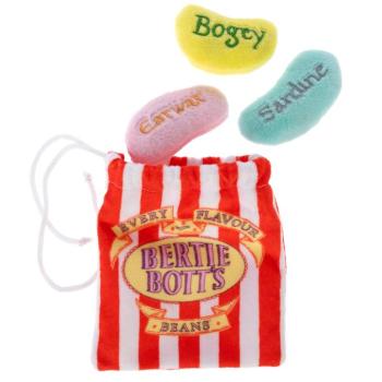 Harry Potter Bertie Botts Beans macskajáték szett szövettáskával macskáknak kép