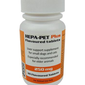 HEPA-PET Plus 250 mg tabletta 30 db kép