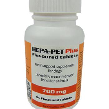 HEPA-PET Plus 700 mg tabletta 60 db kép