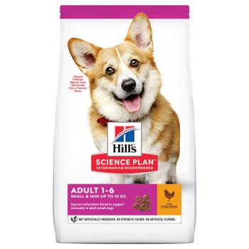 Hill's Canine gazdaságos csomag - Adult 1-6 Small & Mini csirke (2 x 6 kg) kép