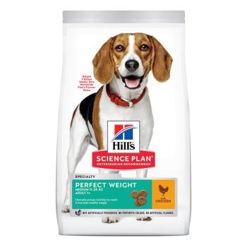 Hill's Canine gazdaságos csomag - Adult 1+ Perfect Weight Medium csirke (2 x 14 kg) kép