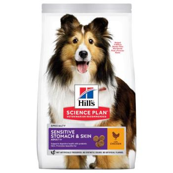 Hill's Canine gazdaságos csomag - Adult 1+ Sensitive Stomach & Skin Medium csirke (2 x 14 kg) kép