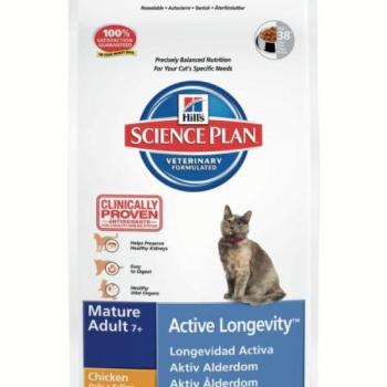 Hill's Feline Mature Adult 7+ Active Longevity chicken 300 g kép