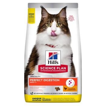 Híll's Feline száraz macskatáp- Adult Perfect Digestion csirke (2 x 7 kg) kép