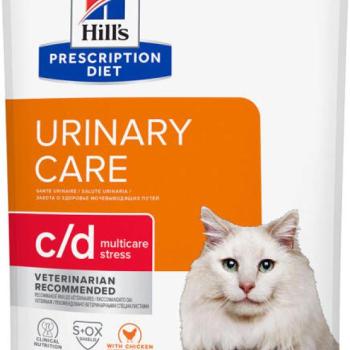 Hill's PD Feline Urinary Care c/d Multicare Stress chicken 3 kg kép