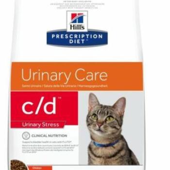 Hill's PD Feline Urinary Care c/d Multicare Stress chicken 8 kg kép