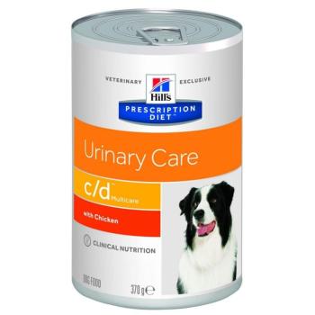 Hill's Prescription Diet c/d Multicare Urinary Care kutyatáp - konzerv 370 g kép