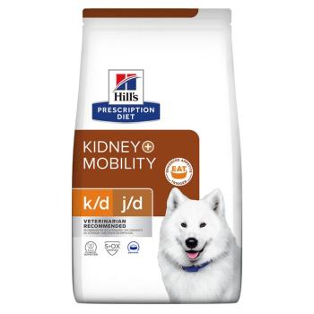 Hill's Prescription Diet Canine száraz kutyatáp- k/d + Mobility Kidney + Joint Care kutyatáp (2 x 12 kg) kép