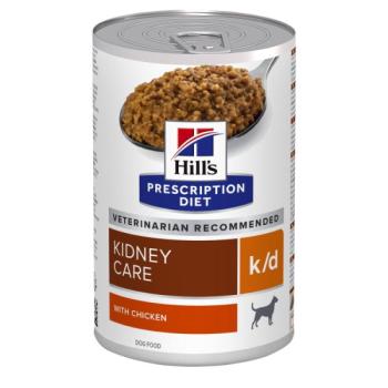 Hill's Prescription Diet k/d Kidney Care kutyatáp - konzerv 370 g kép