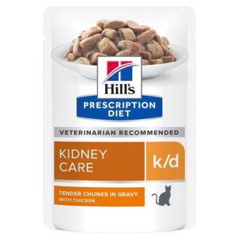 Hill's Prescription Diet k/d Kidney Care macskatáp - alutasakos 12 x 85 g kép