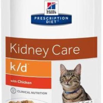 Hill's Prescription Diet Kidney Care k/d chicken 12x85 g kép