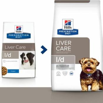 Hill's Prescription Diet l/d Canine Dry dog food 10 kg kép