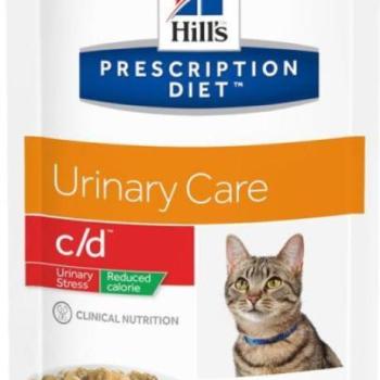 Hill's Prescription Diet Urinary Care c/d Stress chicken 12x85 g kép