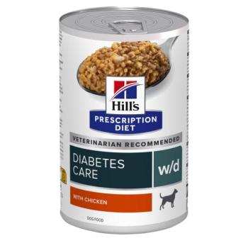 Hill's Prescription Diet w/d Digestive/Weight/Diabetes Management kutyatáp - konzerv 370 g kép