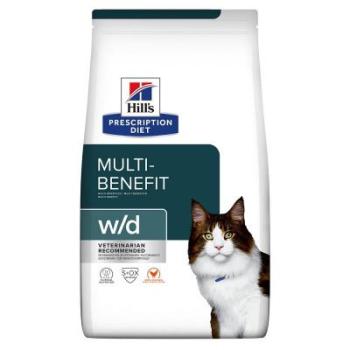 Hill's Prescription Diet w/d Digestive/Weight Management száraz macskatáp 1,5 kg kép