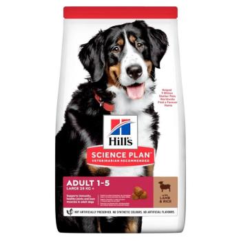 Hill's Science Plan Adult Large Breed száraz kutyatáp, bárány és rizs 14 kg kép