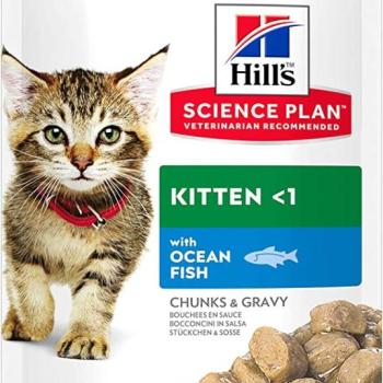 Hill's Science Plan Kitten nedves macskatáp, hal 12 x 85 g kép