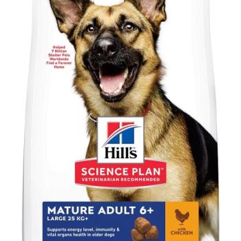 Hill's Science Plan Mature Adult 6+ Large Breed száraz kutyatáp 14 kg kép