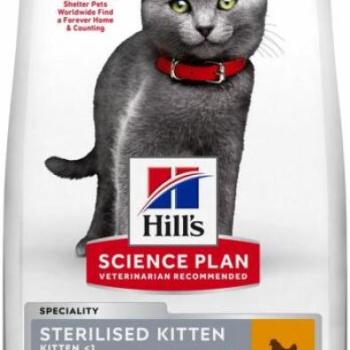 Hill's Science Plan Sterilised Kitten chicken 1,5 kg kép