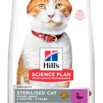 Hill's Science Plan Young Adult Sterilised duck 3 kg kép