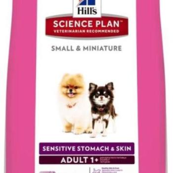 Hill's Sp Adult Small & Miniature Sensitive Stomach & Skin 1,5 kg kép