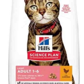 Hill's SP Feline Adult Light chicken 3 kg kép