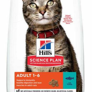 Hill's SP Feline Adult Optimal Care tuna 2x10 kg kép